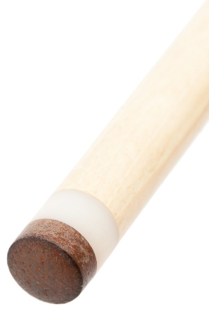 Кий для русской пирамиды двухсоставной Мастер 6+4 (эбен, сатин, сетка - медь)