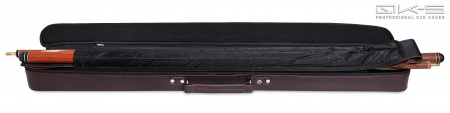 Кейс QK-S Captain 2x2 (коричневый алигатор)
